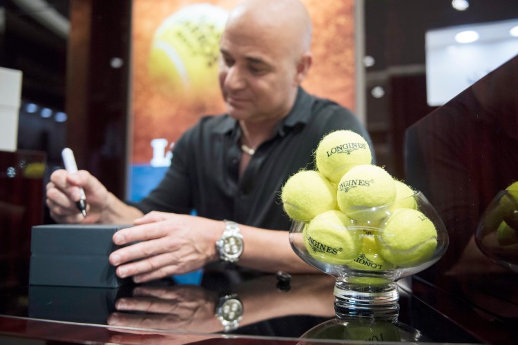 AGASSI SIGNATURE MONTRE STEPHANE PUCHOIS