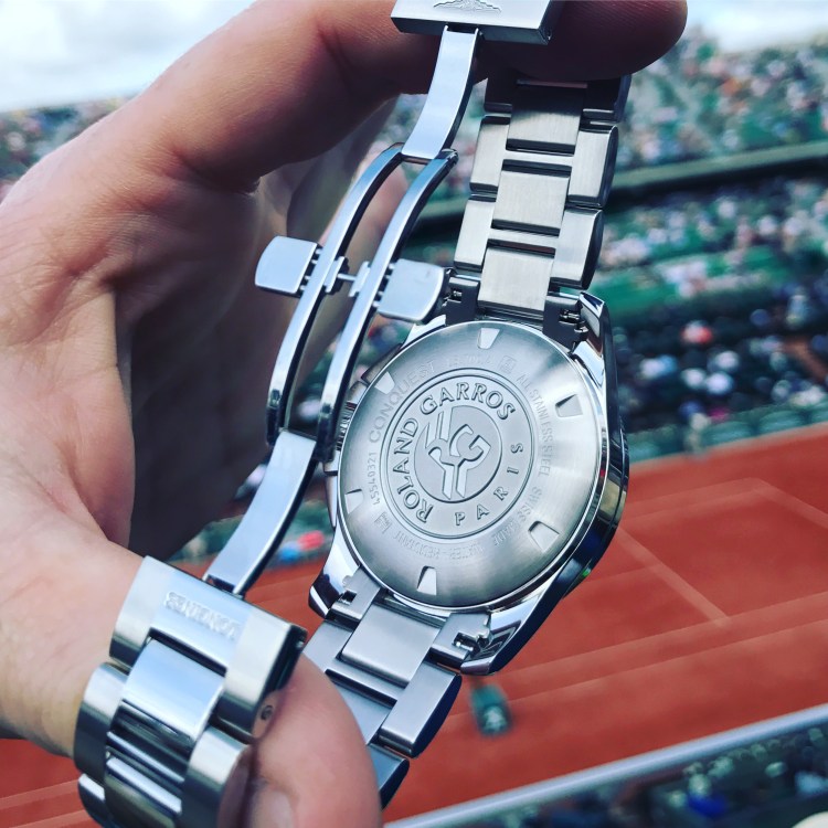 LONGINES ROLAND GARROS STEPHANE PUCHOIS